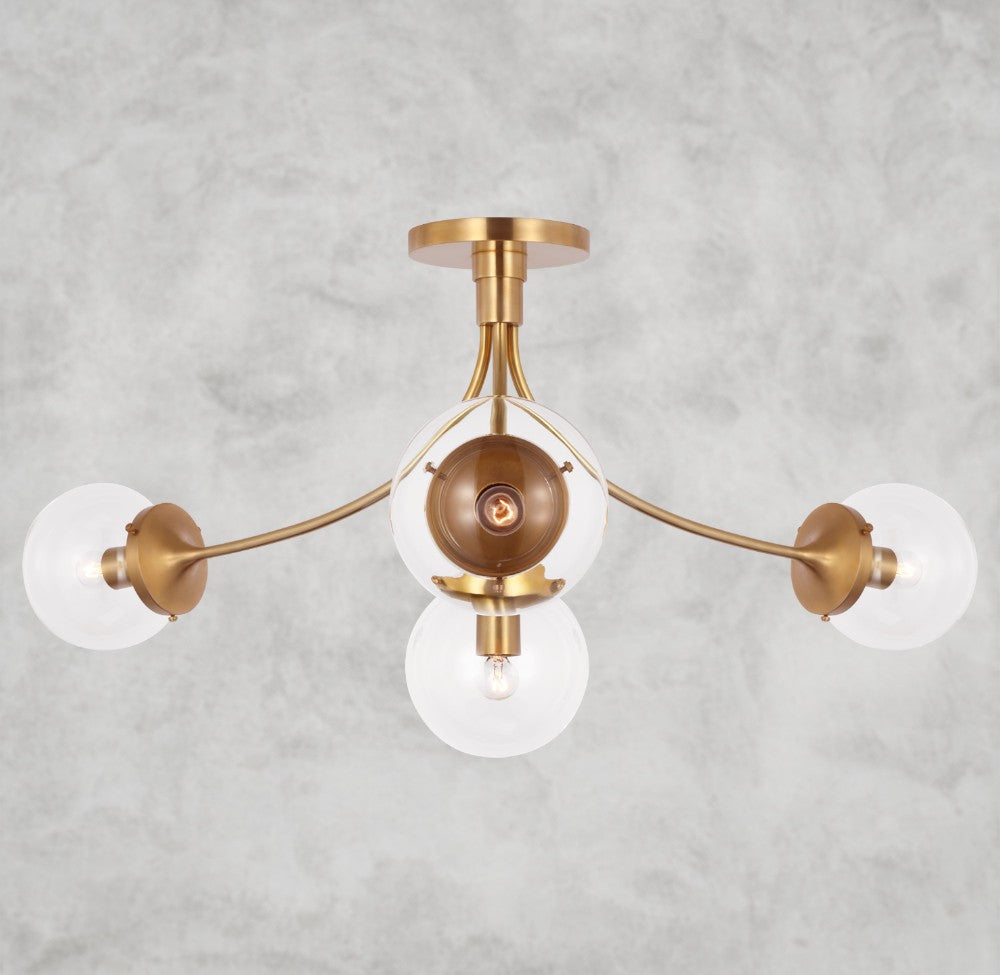 Prescott Semi-Flush Mount 18", 28"
